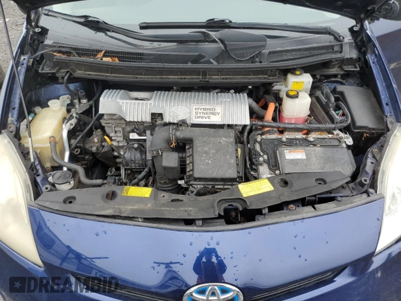 2013 Toyota Prius One with VIN JTDKN3DUXD1646932, listed as a Copart auction lot 55629695 with Not Provided miles and Clean Title. Bid and sale history available at DreamBid. Image 11.