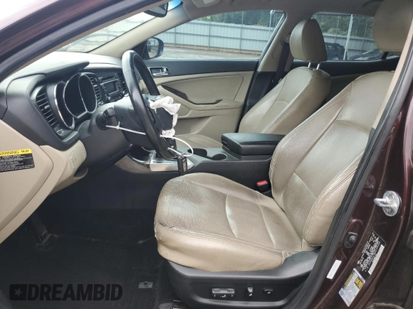 2013 Kia Optima EX with VIN 5XXGN4A78DG150560, listed as a Copart auction lot 59617265 with 212,739 mi miles and Salvage title. Bid and sale history available at DreamBid. Image 7.