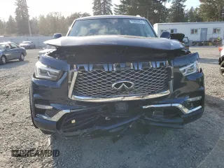 2020 Infiniti QX80 LUXE with VIN JN8AZ2NE1L9252399, listed as a Copart auction lot 73804864 with 82,767 mi miles and Salvage Title. Bid and sale history available at carsss.com. Image 5.