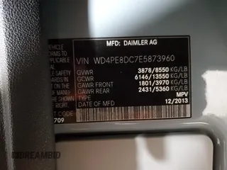 2014 Mercedes-Benz Sprinter with VIN WD4PE8DC7E5873960, listed as a Copart auction lot 78246843 with Not Provided miles and Salvage Title. Bid and sale history available at DreamBid. Image 13.