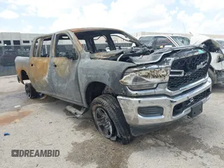 2024 Ram 2500 Tradesman with VIN 3C6UR5CJ1RG286529, listed as a IAAI auction lot 41699051 with Not provided miles and . Bid and sale history available at DreamBid. Image 1.