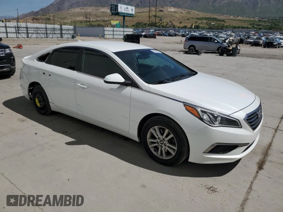 2016 Hyundai Sonata SE z VIN 5NPE24AF2GH346283, wystawiony jako Copart lot #56305965 z przebiegiem 129 887 mil mil oraz Szkoda całkowita • Salvage title. Historia ofert i sprzedaży dostępna na DreamBid. Obrazek 4.