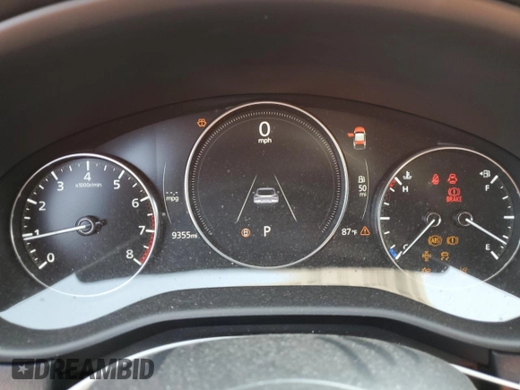 2024 Mazda CX-30 S Select Sport with VIN 3MVDMBBM7RM657971, listed as a Copart auction lot 59873125 with 9,355 mi miles and Salvage title. Bid and sale history available at DreamBid. Image 9.
