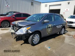 2018 Nissan Versa Sedan SV with VIN 3N1CN7AP1JL881091, listed as a Copart auction lot 48149825 with 0 mi miles and Salvage Title. Bid and sale history available at carsss.com. Image 1.