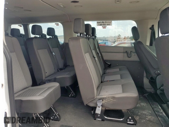 2024 Ford Transit Passenger XL с VIN 1FBAX2Y81RKB30610, выставлен на аукционе Copart как лот 59320285 с пробегом 13 435 миль миль и Списание • Salvage title. История ставок и продаж доступна на DreamBid. Изображение 11.