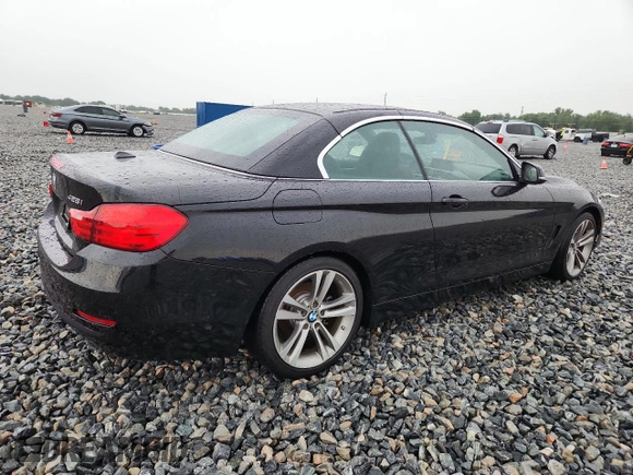 2016 BMW 4 Series 428i with VIN WBA3V7C51G5A26750, listed as a Copart auction lot 57916155 with 72,369 mi miles and Salvage title. Bid and sale history available at DreamBid. Image 3.