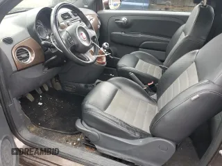 2012 FIAT 500 Sport z VIN 3C3CFFBR6CT383917, wystawiony jako Copart lot #50950975 z przebiegiem 122 087 mil mil oraz Tytuł czysty. Historia ofert i sprzedaży dostępna na DreamBid. Obrazek 7.