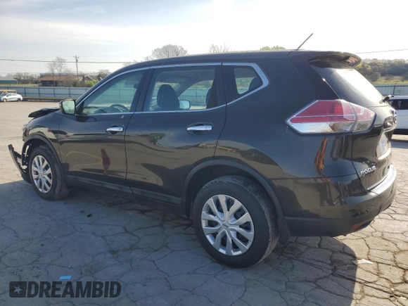 2015 Nissan Rogue S with VIN 5N1AT2MV7FC813612, listed as a Copart auction lot 51331725 with 97,138 mi miles and Salvage Title. Bid and sale history available at DreamBid. Image 2.