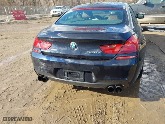 2014 BMW 6 Series 650i xDrive with VIN WBA6B4C53ED371315, listed as a IAAI auction lot 41614431 with 93,189 mi miles. Bid and sale history available at carsss.com. Image 16.