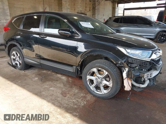 2017 Honda CR-V EX-L with VIN 2HKRW2H88HH657302, listed as a IAAI auction lot 41774920 with 64,109 mi miles. Bid and sale history available at carsss.com. Image 1.