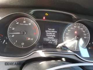 2013 Audi S4 Premium Plus with VIN WAUDGAFL2DA158941, listed as a Copart auction lot 73166504 with 111,972 mi miles and Salvage Title. Bid and sale history available at carsss.com. Image 9.