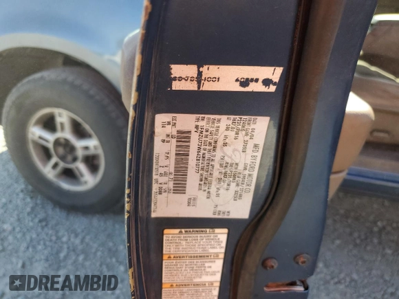 2004 Ford Explorer XLT with VIN 1FMZU73W64ZB10777, listed as a Copart auction lot 86423764 with 241,084 mi miles and Non repairable. Bid and sale history available at DreamBid. Image 13.