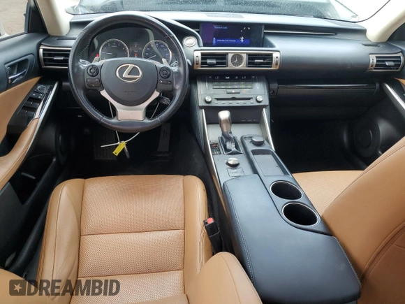 2016 Lexus IS 200t z VIN JTHBA1D26G5020076, wystawiony jako Copart lot #59955505 z przebiegiem 102 361 mil mil oraz Szkoda całkowita • Salvage title. Historia ofert i sprzedaży dostępna na DreamBid. Obrazek 8.