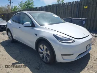 2023 Tesla Model Y Long Range z VIN 7SAYGDEE0PA106776, wystawiony jako IAAI lot #42099047 z przebiegiem Nie podano mil oraz . Historia ofert i sprzedaży dostępna na DreamBid. Obrazek 1.