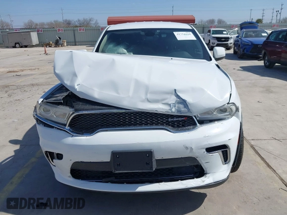 2021 Dodge Durango SXT Plus with VIN 1C4RDHAG9MC659236, listed as a IAAI auction lot 41754168 with 58,232 mi miles and . Bid and sale history available at DreamBid. Image 12.