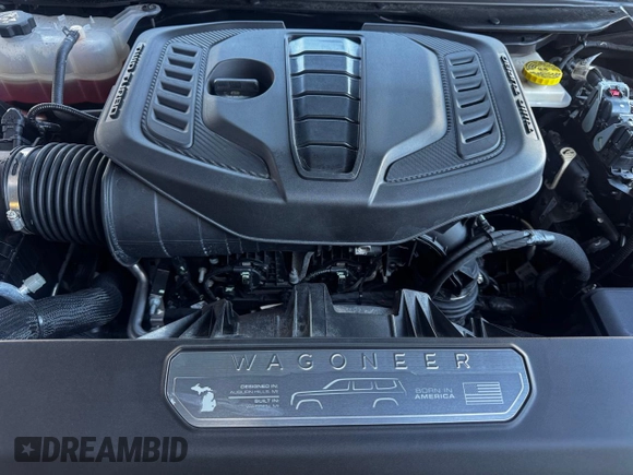 2024 Jeep Wagoneer Series II with VIN 1C4SJSBP8RS181555, listed as a Copart auction lot 64525595 with 19,105 mi miles and Clean title. Bid and sale history available at DreamBid. Image 7.
