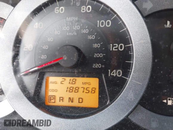 2010 Toyota RAV4 with VIN JTMZF4DV2AD027732, listed as a IAAI auction lot 42299192 with 188,758 mi miles and . Bid and sale history available at DreamBid. Image 16.