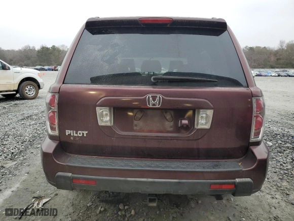 2007 Honda Pilot EX-L with VIN 5FNYF28727B016923, listed as a Copart auction lot 86657734 with 94,301 mi miles and Salvage Title. Bid and sale history available at carsss.com. Image 6.