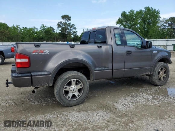 2004 Ford F-150 XLT with VIN 1FTRF04574KA07615, listed as a Copart auction lot 56535705 with 106,747 mi miles and Clean title. Bid and sale history available at DreamBid. Image 3.