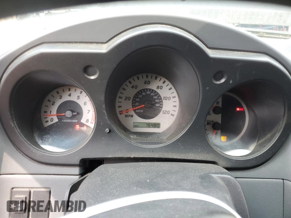 2004 Nissan Frontier SC with VIN 1N6MD29Y94C453609, listed as a Copart auction lot 66039585 with 76,480 mi miles and Clean title. Bid and sale history available at DreamBid. Image 9.
