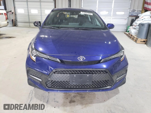 2022 Toyota Corolla SE with VIN 5YFS4MCE2NP116065, listed as a Copart auction lot 51207445 with 26,235 mi miles and Salvage Title. Bid and sale history available at DreamBid. Image 5.