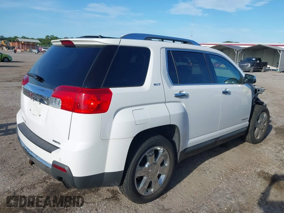 2010 GMC Terrain SLT-2 with VIN 2CTFLJEY6A6241421, listed as a IAAI auction lot 42668314 with 48,032 mi miles and . Bid and sale history available at DreamBid. Image 4.