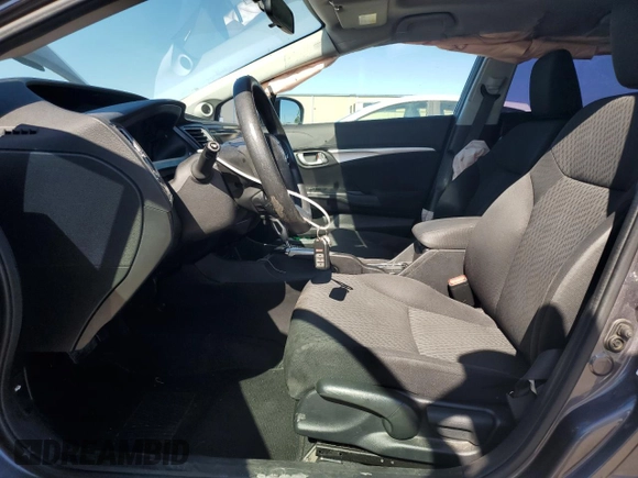 2015 Honda Civic EX z VIN 19XFB2F87FE055316, wystawiony jako Copart lot #54130135 z przebiegiem 136 284 mil mil oraz Szkoda całkowita • Salvage title. Historia ofert i sprzedaży dostępna na DreamBid. Obrazek 7.