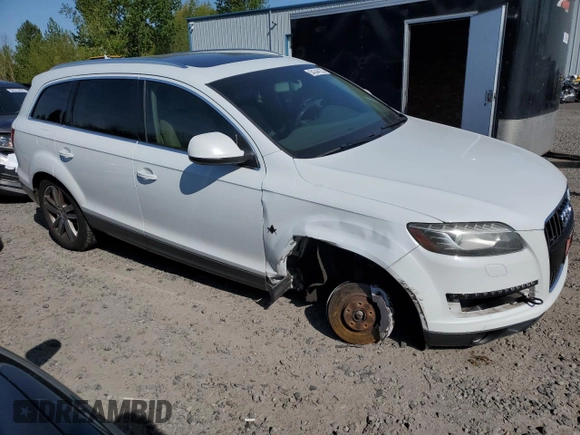 2013 Audi Q7 Premium Plus z VIN WA1LGAFE1DD013365, wystawiony jako Copart lot #54344155 z przebiegiem 179 173 mil mil oraz Szkoda całkowita • Salvage title. Historia ofert i sprzedaży dostępna na DreamBid. Obrazek 4.