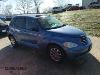 2007 Chrysler PT Cruiser Touring with VIN 3A8FY58B37T560140, listed as a Copart auction lot 46924533 with 127,210 mi miles and Salvage Title. Bid and sale history available at DreamBid. Image 4.