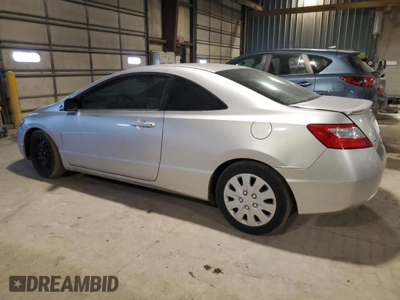 2008 Honda Civic Cpe LX with VIN 2HGFG12648H562554, listed as a Copart auction lot 42913665 with 164,719 mi miles and Clean Title. Bid and sale history available at carsss.com. Image 2.