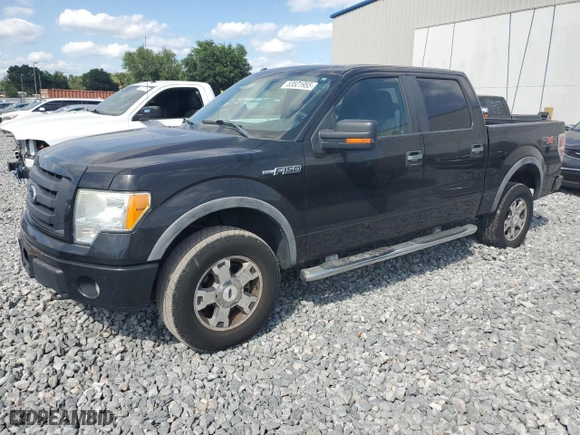2010 Ford F-150 XL with VIN 1FTFW1EV0AFD37513, listed as a Copart auction lot 53521955 with 213,239 mi miles and Clean Title. Bid and sale history available at carsss.com. Image 1.