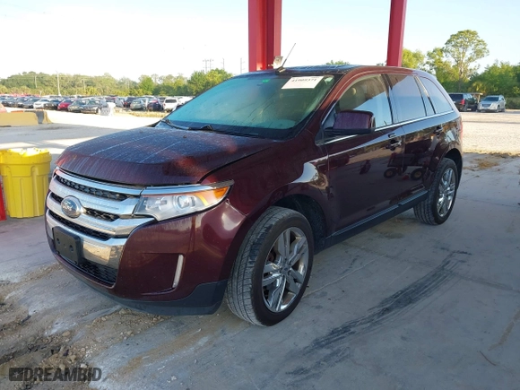 2011 Ford Edge Limited with VIN 2FMDK4KC9BBA61340, listed as a IAAI auction lot 41909371 with 152,524 mi miles. Bid and sale history available at carsss.com. Image 2.