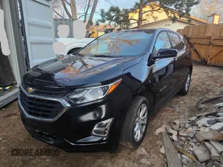 2019 Chevrolet Equinox LT with VIN 2GNAXUEV9K6121154, listed as a Copart auction lot 56438335 with 76,538 mi miles and Salvage Title. Bid and sale history available at DreamBid. Image 2.