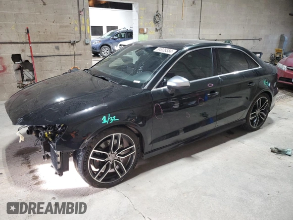 2015 Audi S3 2.0T Premium Plus with VIN WAUBFGFF6F1115875, listed as a Copart auction lot 84928384 with 144,846 mi miles and Salvage Title. Bid and sale history available at carsss.com. Image 1.