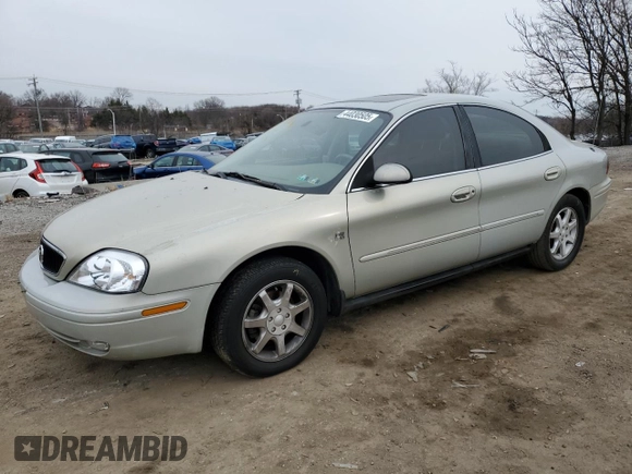 2003 Mercury Sable LS Premium with VIN 1MEFM55S73G603480, listed as a Copart auction lot 44030505 with 131,392 mi miles and Salvage Title. Bid and sale history available at carsss.com. Image 1.