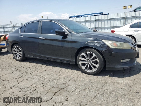 2013 Honda Accord Sport with VIN 1HGCR2F51DA160021, listed as a Copart auction lot 54977675 with 433,336 mi miles and Clean Title. Bid and sale history available at DreamBid. Image 4.