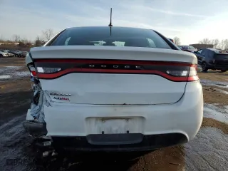2015 Dodge Dart SE with VIN 1C3CDFAA7FD174066, listed as a Copart auction lot 46294665 with 86,547 mi miles and Salvage Title. Bid and sale history available at carsss.com. Image 6.