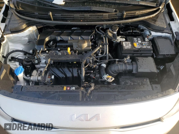 2023 Kia Rio S with VIN 3KPA24AD4PE629964, listed as a Copart auction lot 73719324 with 5,506 mi miles and Non Repairable. Bid and sale history available at DreamBid. Image 11.