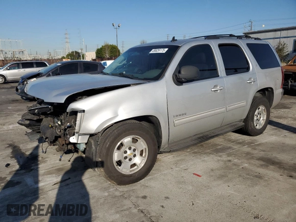2014 Chevrolet Tahoe LT with VIN 1GNSCBE07ER188160, listed as a Copart auction lot 49626175 with 96,168 mi miles and Salvage title. Bid and sale history available at DreamBid. Image 1.