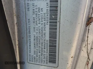 2004 Volkswagen GTI 1.8T с VIN 9BWDE61J644006533, выставлен на аукционе Copart как лот 66053324 с пробегом 155 403 миль миль и Чистый • Clean title. История ставок и продаж доступна на DreamBid. Изображение 12.