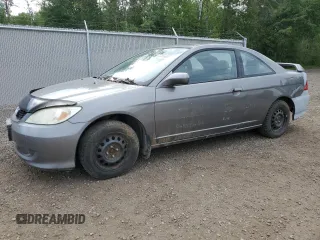 2005 Honda Civic Cpe EX with VIN 1HGEM219X5L806597, listed as a Copart auction lot 64456064 with 239,681 mi miles and Clean Title. Bid and sale history available at carsss.com. Image 1.