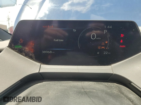 2024 Toyota Prius LE with VIN JTDACAAUXR3024790, listed as a Copart auction lot 57094995 with 38,968 mi miles and Salvage Title. Bid and sale history available at DreamBid. Image 9.