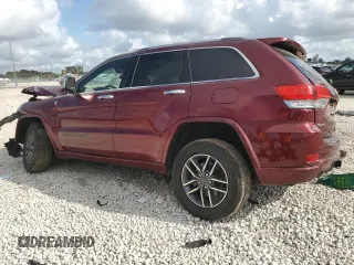 2020 Jeep Grand Cherokee Overland with VIN 1C4RJFCGXLC204095, listed as a Copart auction lot 43705155 with 34,569 mi miles and Non repairable. Bid and sale history available at DreamBid. Image 2.