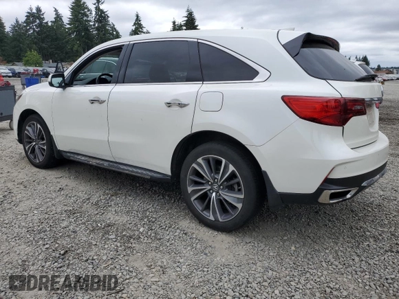 2019 Acura MDX Technology with VIN 5J8YD4H54KL003159, listed as a Copart auction lot 60716275 with 40,992 mi miles and Salvage title. Bid and sale history available at DreamBid. Image 2.