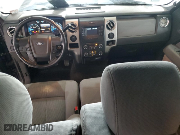 2013 Ford F-150 XL with VIN 1FTFX1EF0DFD99679, listed as a Copart auction lot 57461065 with 216,138 mi miles and Salvage title. Bid and sale history available at DreamBid. Image 8.