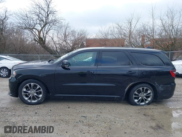 2019 Dodge Durango GT Plus with VIN 1C4RDJDG1KC647680, listed as a IAAI auction lot 41658006 with 166,096 mi miles and . Bid and sale history available at DreamBid. Image 14.