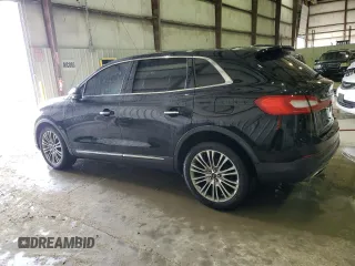 2016 Lincoln MKX Reserve with VIN 2LMTJ8LR1GBL68215, listed as a Copart auction lot 47885315 with 118,516 mi miles and Salvage Title. Bid and sale history available at DreamBid. Image 2.