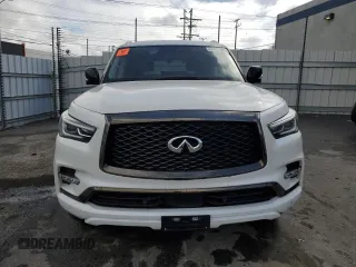2022 Infiniti QX80 PREMIUM SELECT with VIN JN8AZ2AF5N9741437, listed as a Copart auction lot 44425225 with 9,677 mi miles and Salvage Title. Bid and sale history available at carsss.com. Image 5.