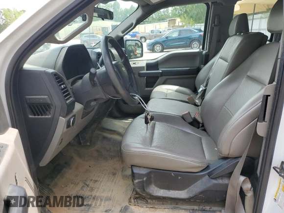 2020 Ford F-150 XL with VIN 1FTEX1CB8LFA05646, listed as a Copart auction lot 85350634 with 176,855 mi miles and Salvage Title. Bid and sale history available at DreamBid. Image 7.