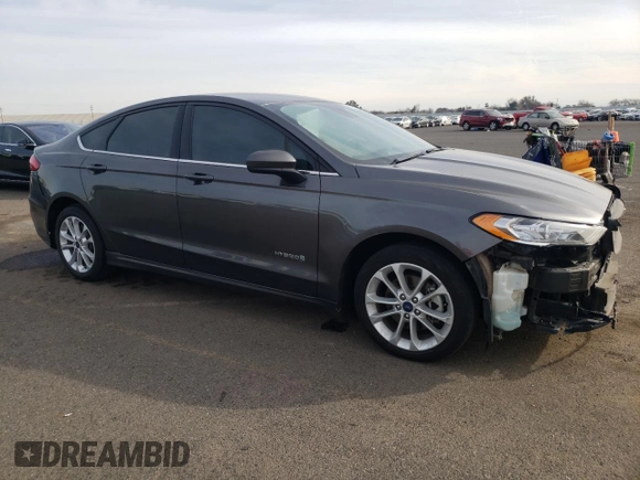 2019 Ford Fusion Hybrid SE with VIN 3FA6P0LU0KR134715, listed as a Copart auction lot 40792953 with 93,191 mi miles. Bid and sale history available at carsss.com. Image 4.